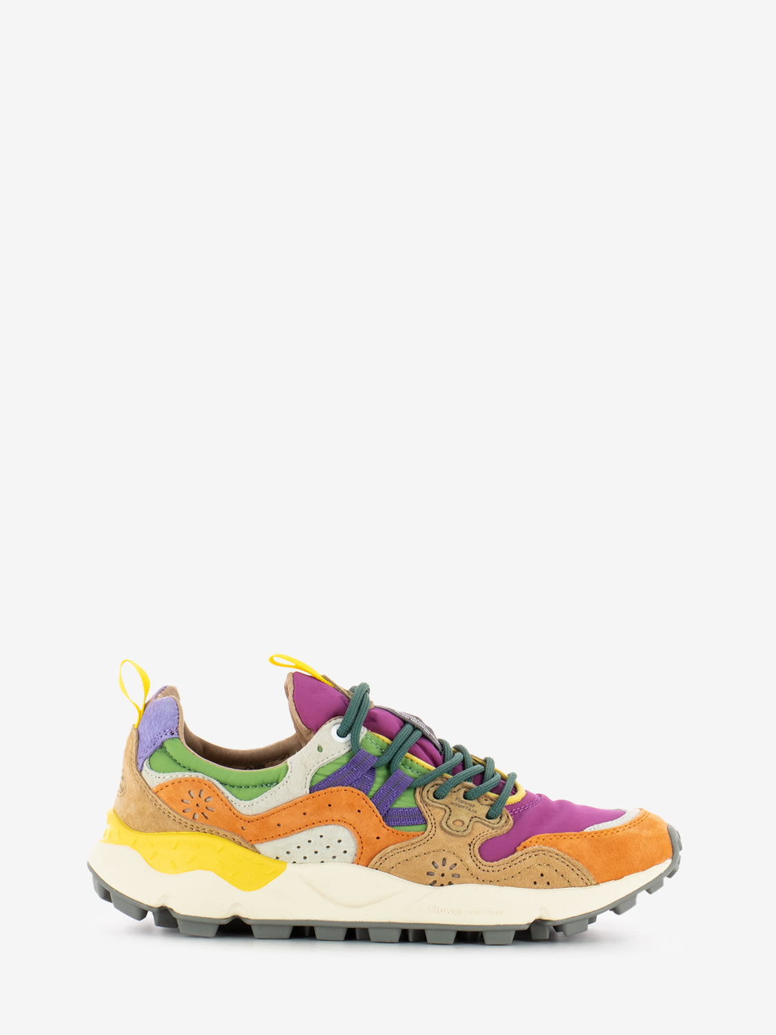 Yamano 3 W suede nylon orange / fuxia