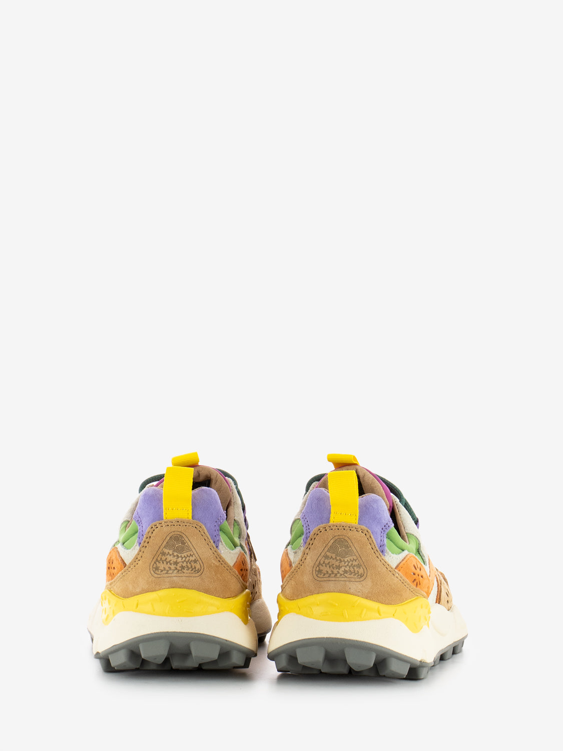 Yamano 3 W suede nylon orange / fuxia