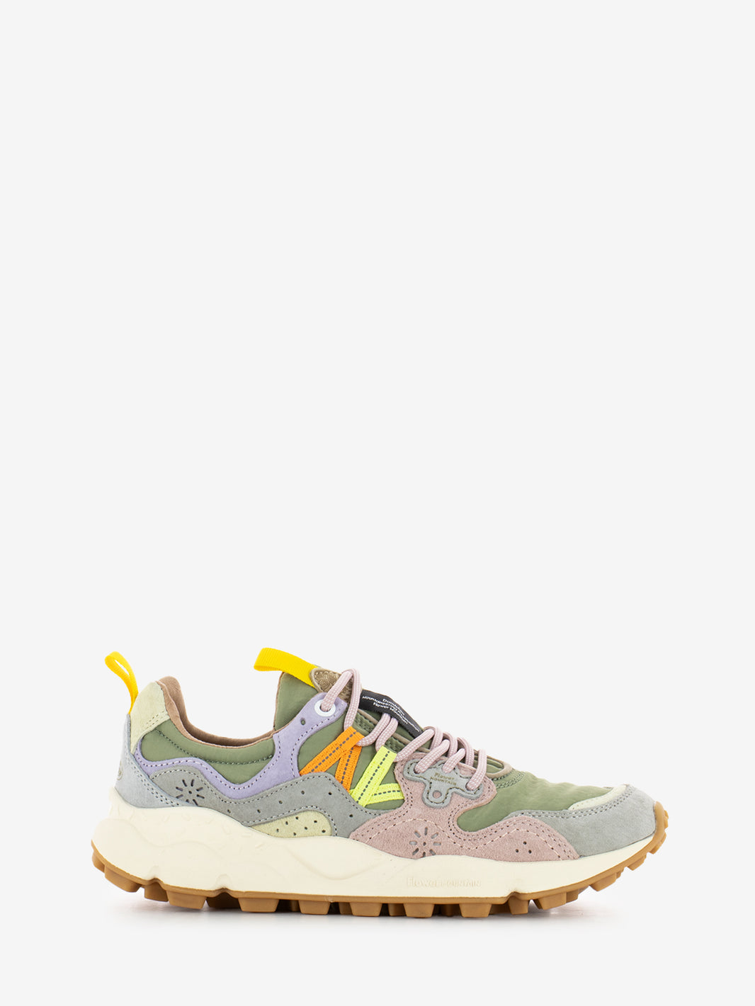 Yamano 3 woman suede e nylon light grey / grey / cipria