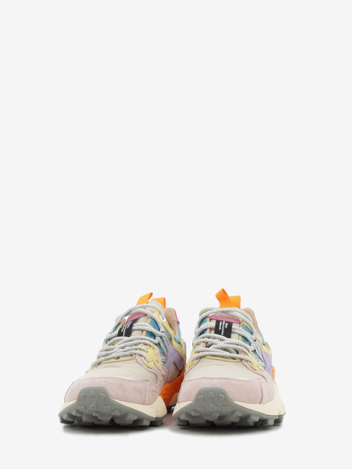 Yamano 3 woman suede e nylon light pink / lilac / petrol