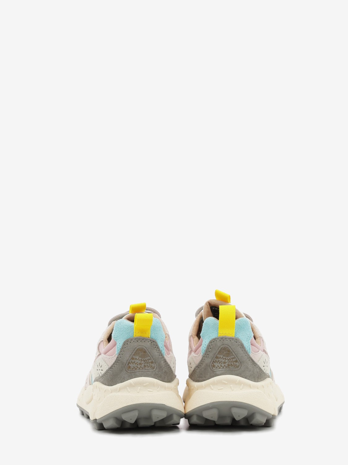 Yamano 3 woman suede e nylon light pink / off white / pink