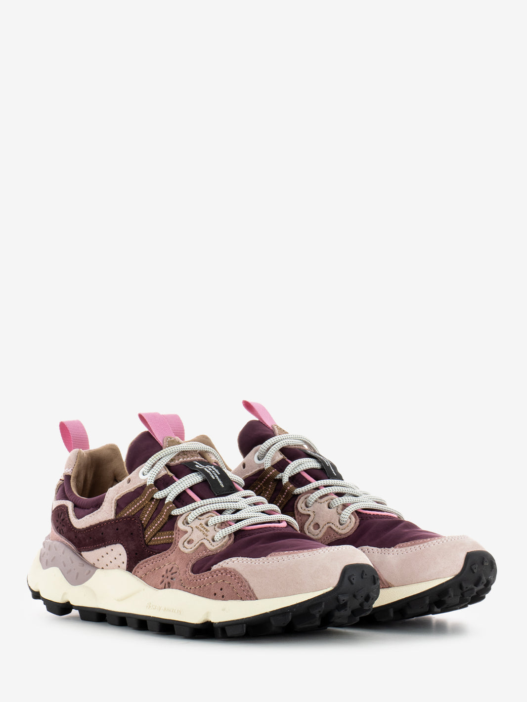 Yamano 3 woman suede e nylon light rose / pink / brown