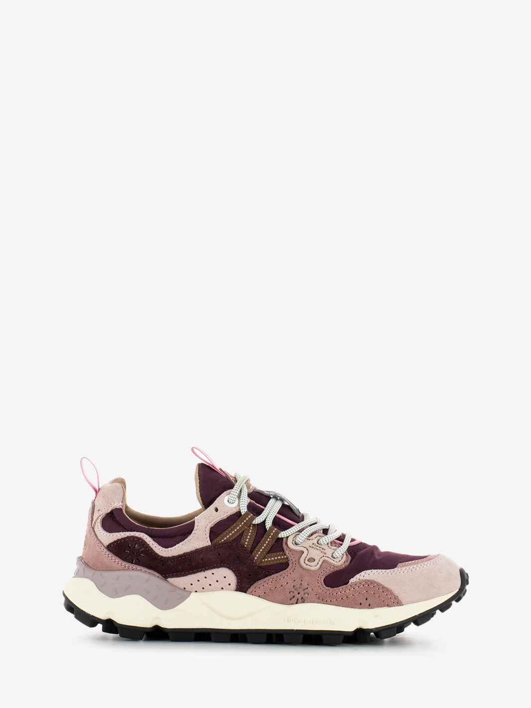 Yamano 3 woman suede e nylon light rose / pink / brown