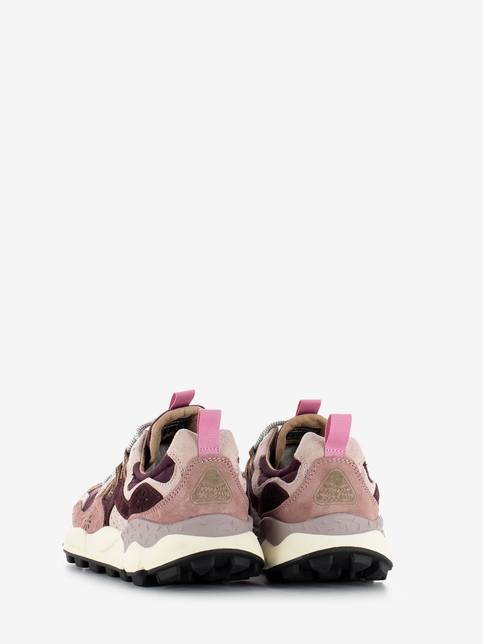 Yamano 3 woman suede e nylon light rose / pink / brown