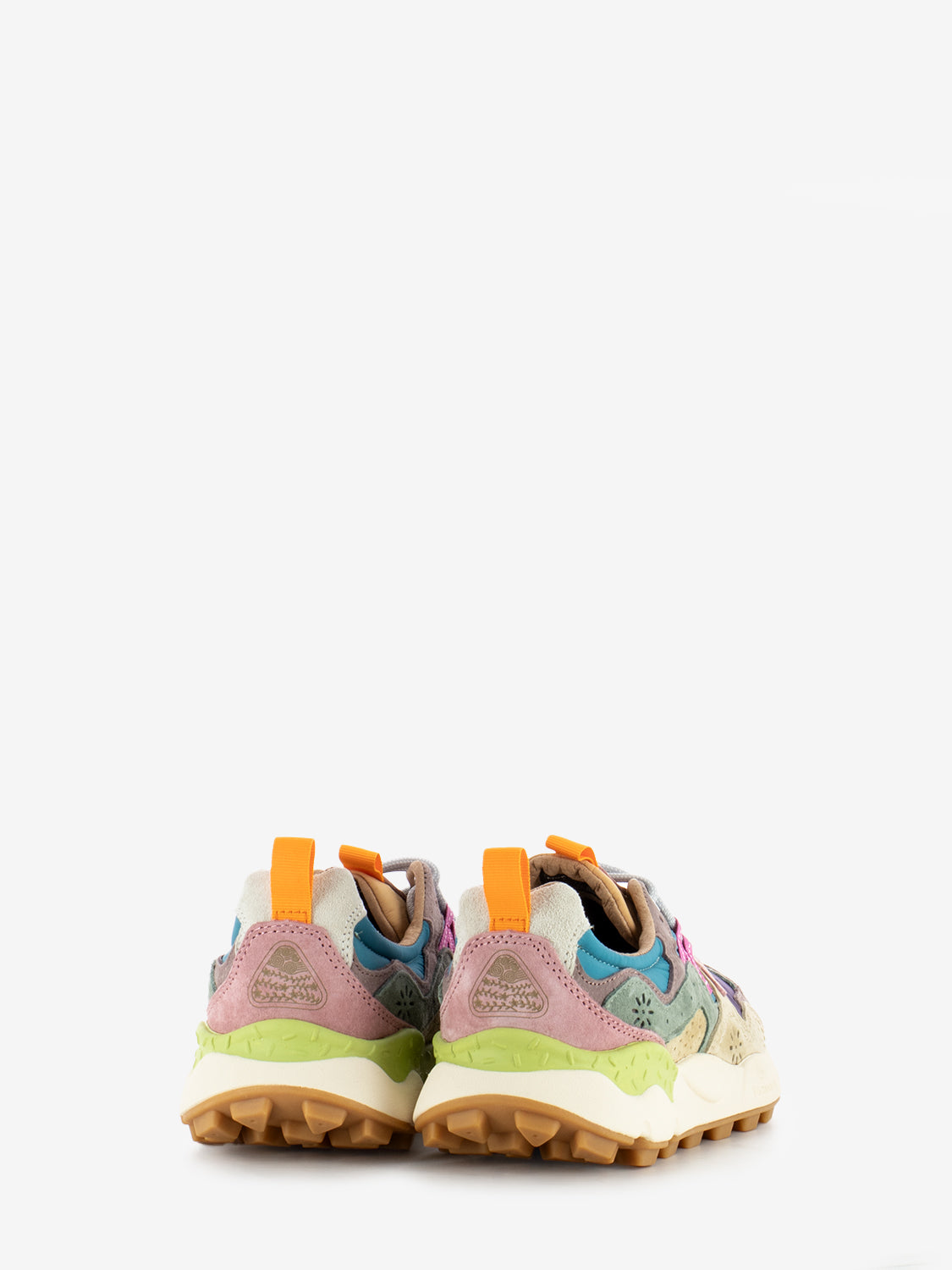Yamano 3 Woman suede e nylon rose / violet