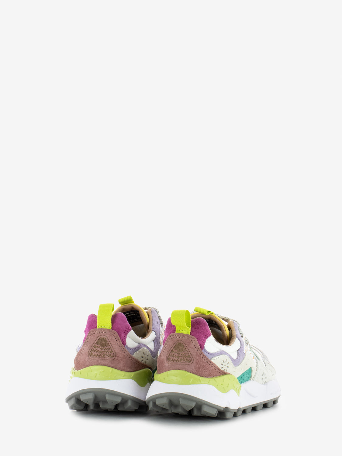 Yamano 3 woman suede nylon lilac / white