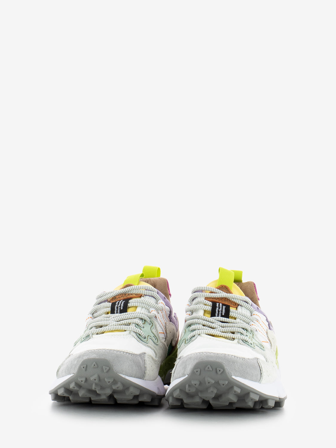 Yamano 3 woman suede nylon lilac / white