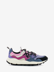 FLOWER MOUNTAIN - Yamano 3 woman suede nylon violet / black