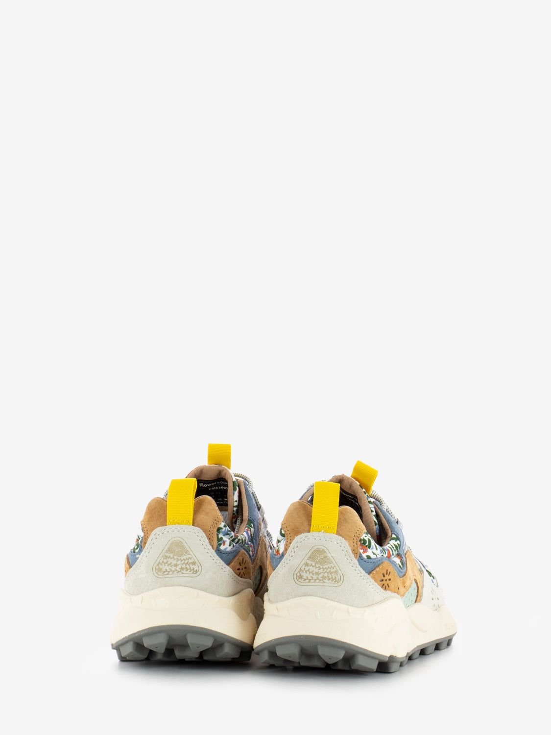 Yamano 3 woman suede print cotton spring flowers