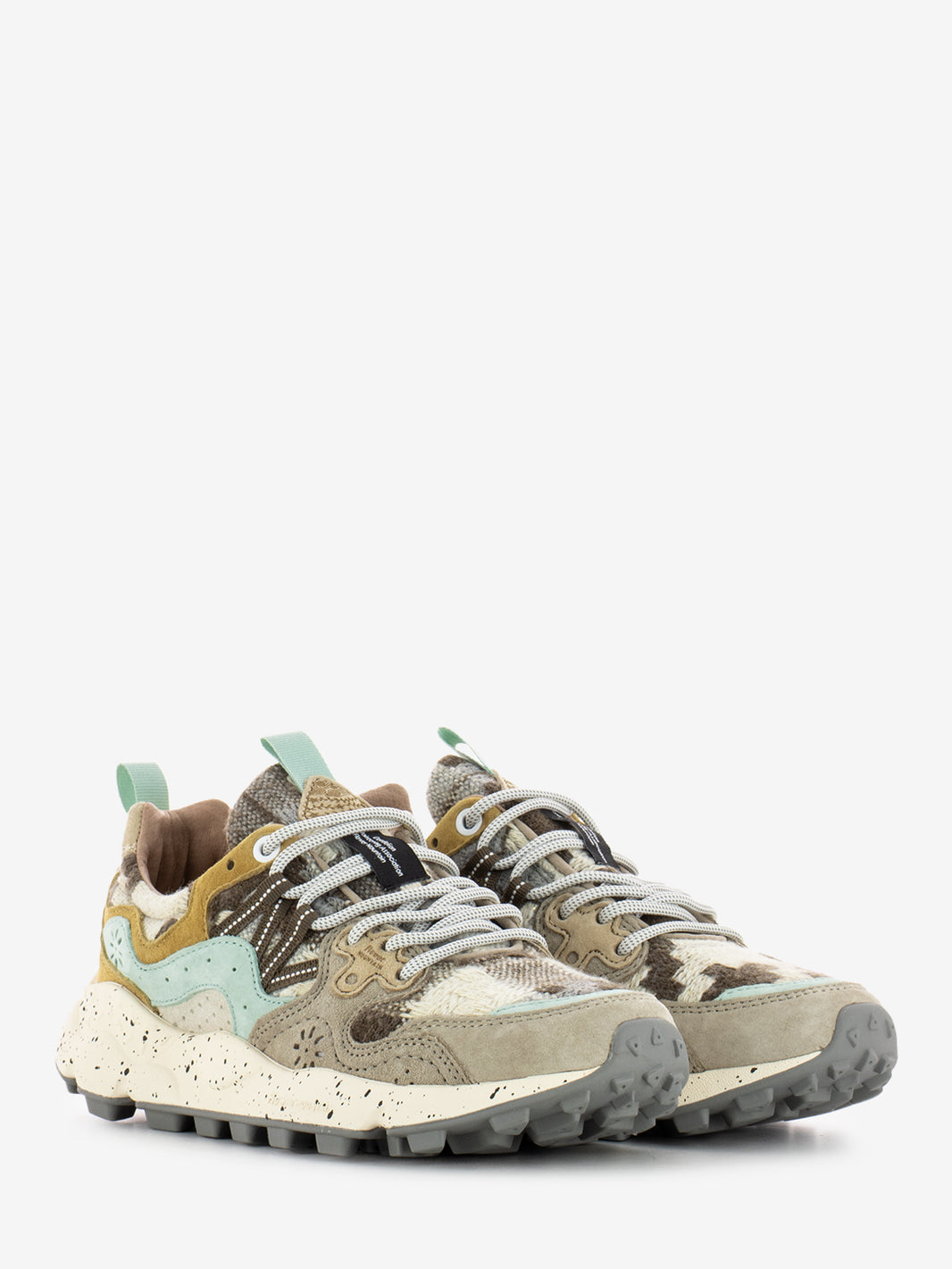Yamano 3 woman taupe / milk / mustard