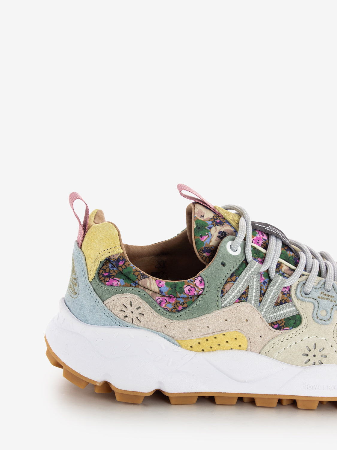 Yamano 3 W cotton spring flowers multicolor