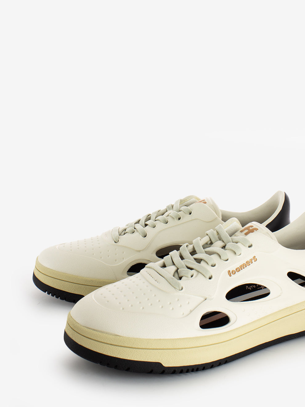 Sneakers in gomma EVA white / black