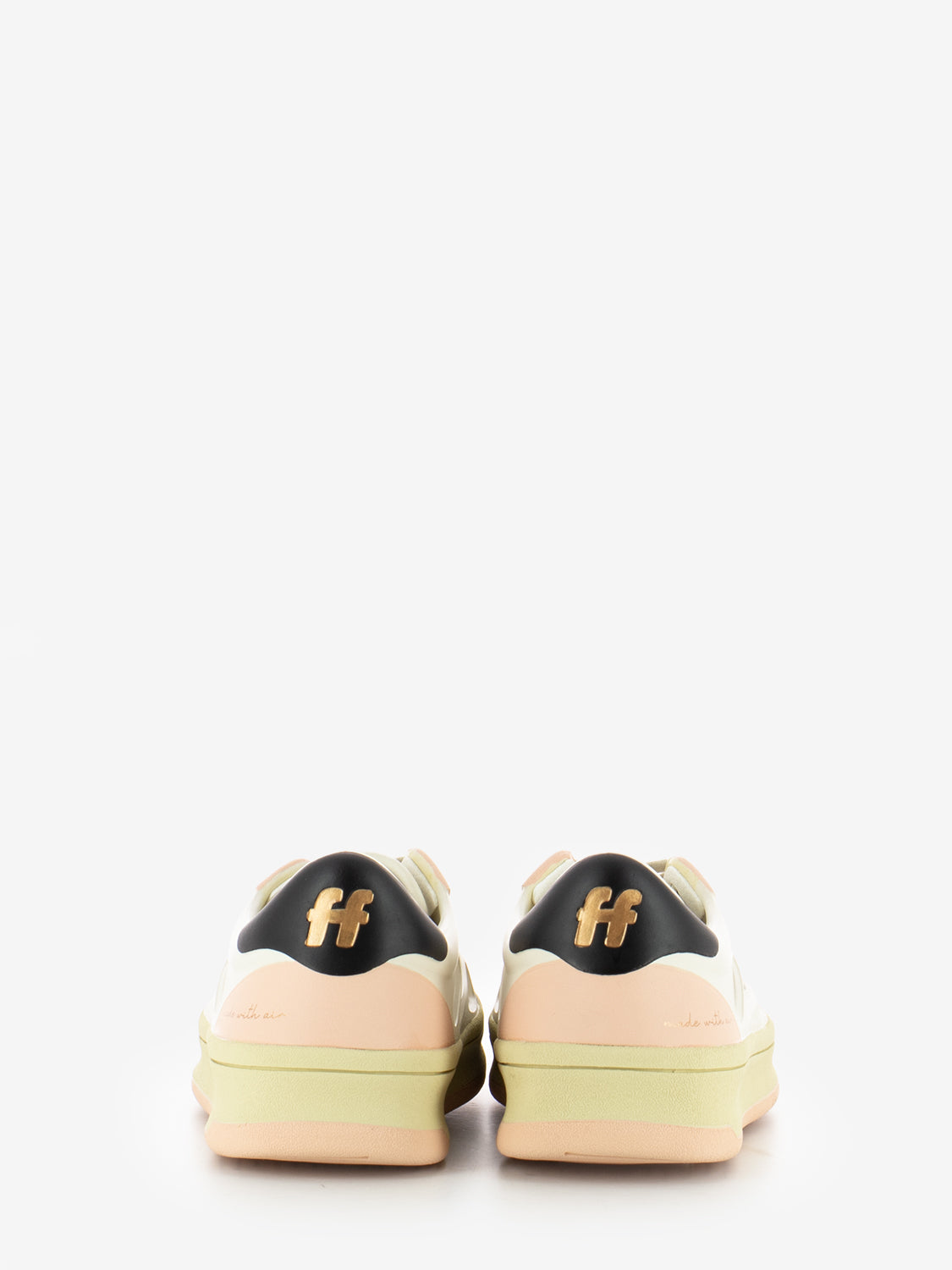 White / pink EVA rubber sneakers