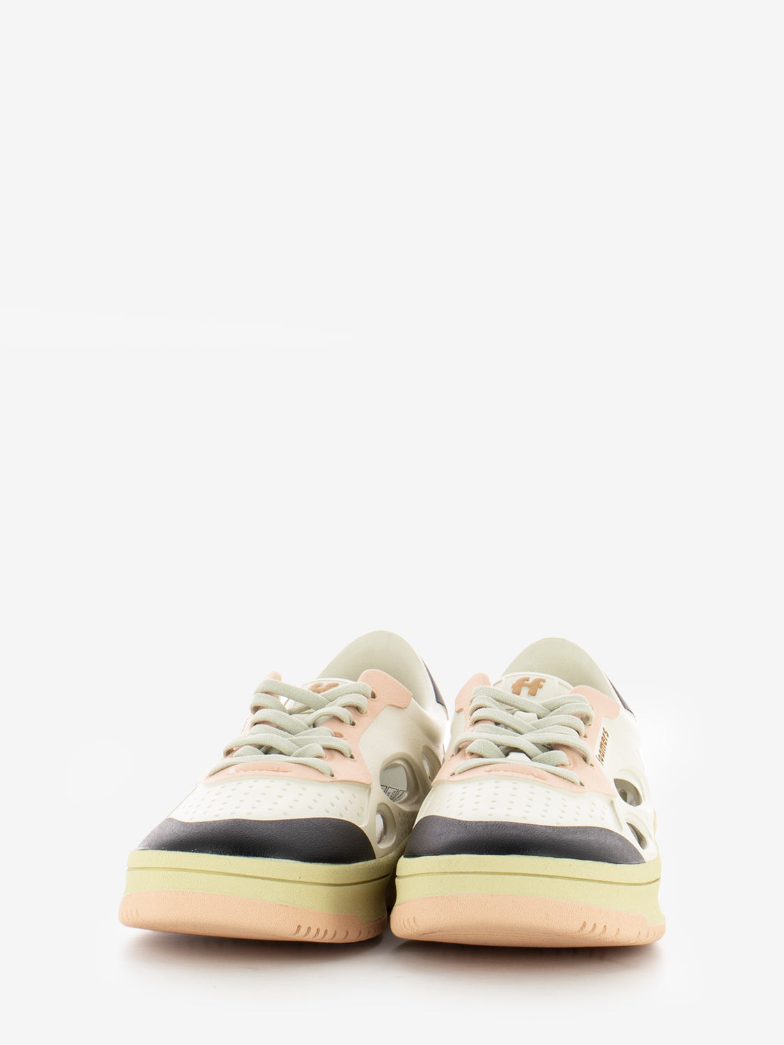 White / pink EVA rubber sneakers