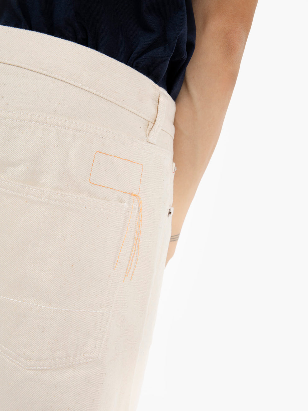 965 John Japan Denim white