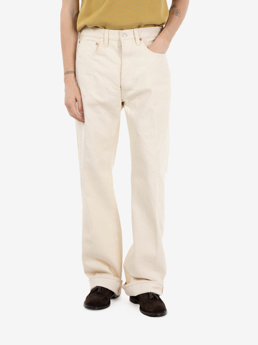 Barney loose fit pant ecru