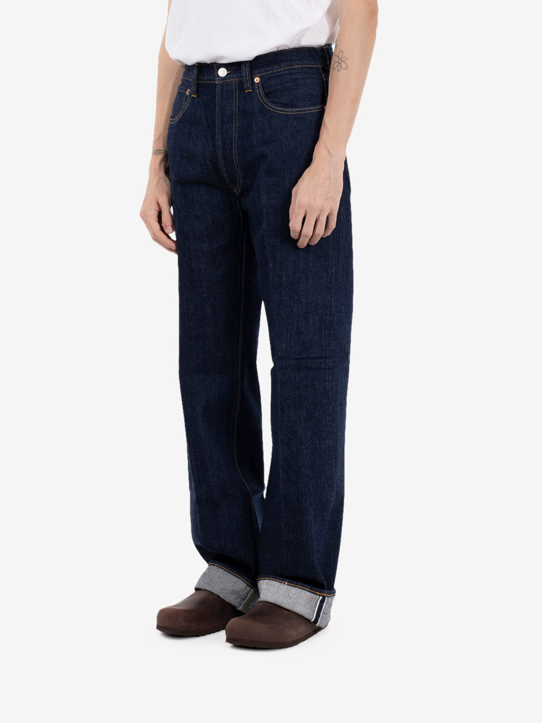Barney loose fit pant indigo rinse