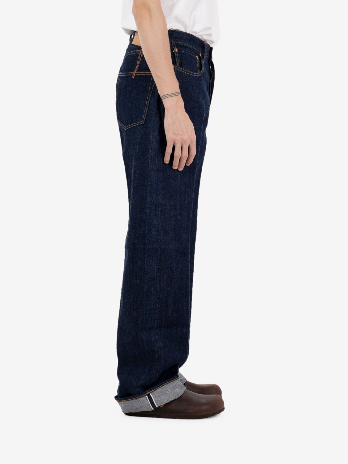 Barney loose fit pant indigo rinse