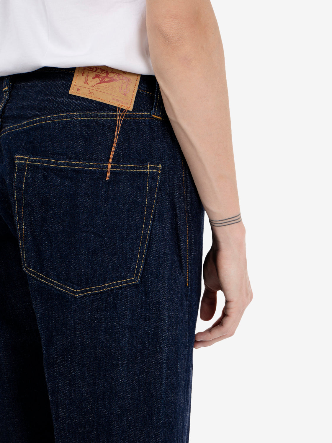 Barney loose fit pant indigo rinse