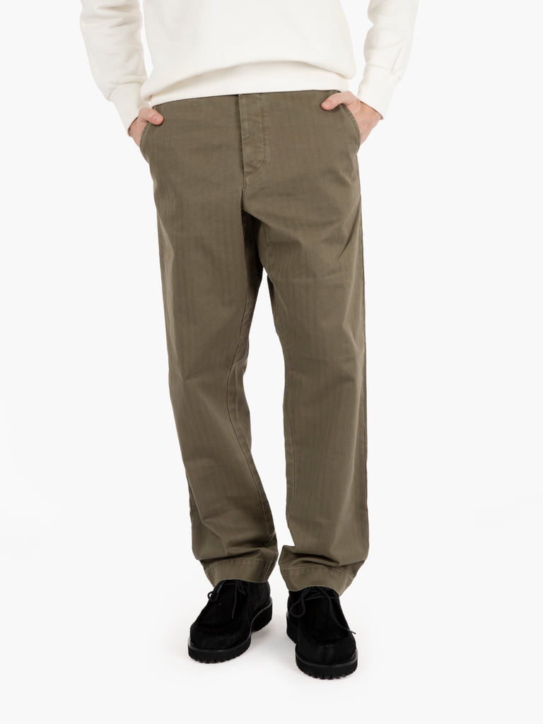 FORTELA - Chino trousers green