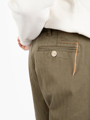 FORTELA - Chino trousers green