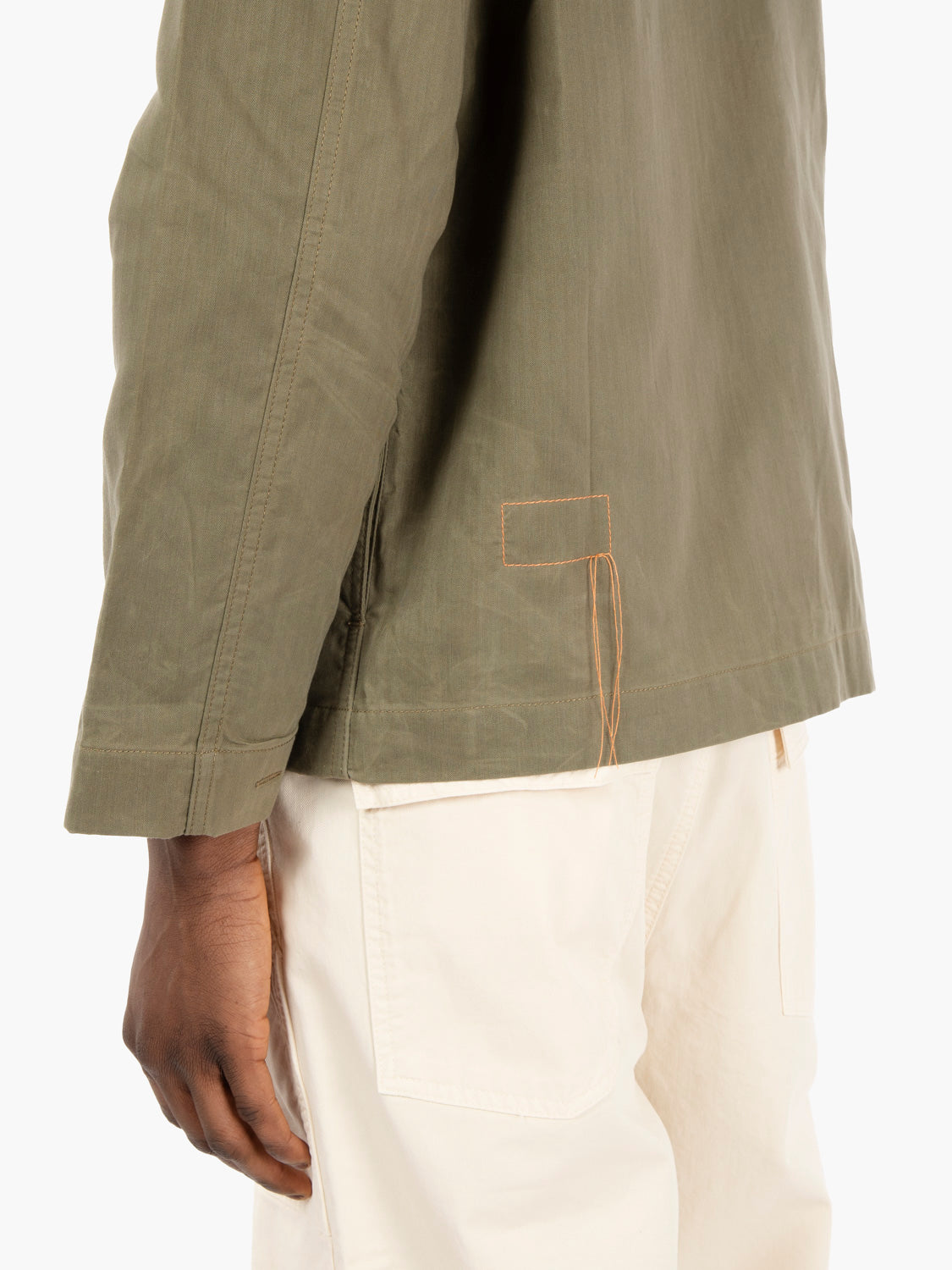 Cotton over shirt Solomon sage