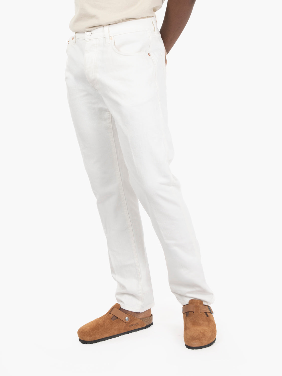 Denim pants 356JAKY white
