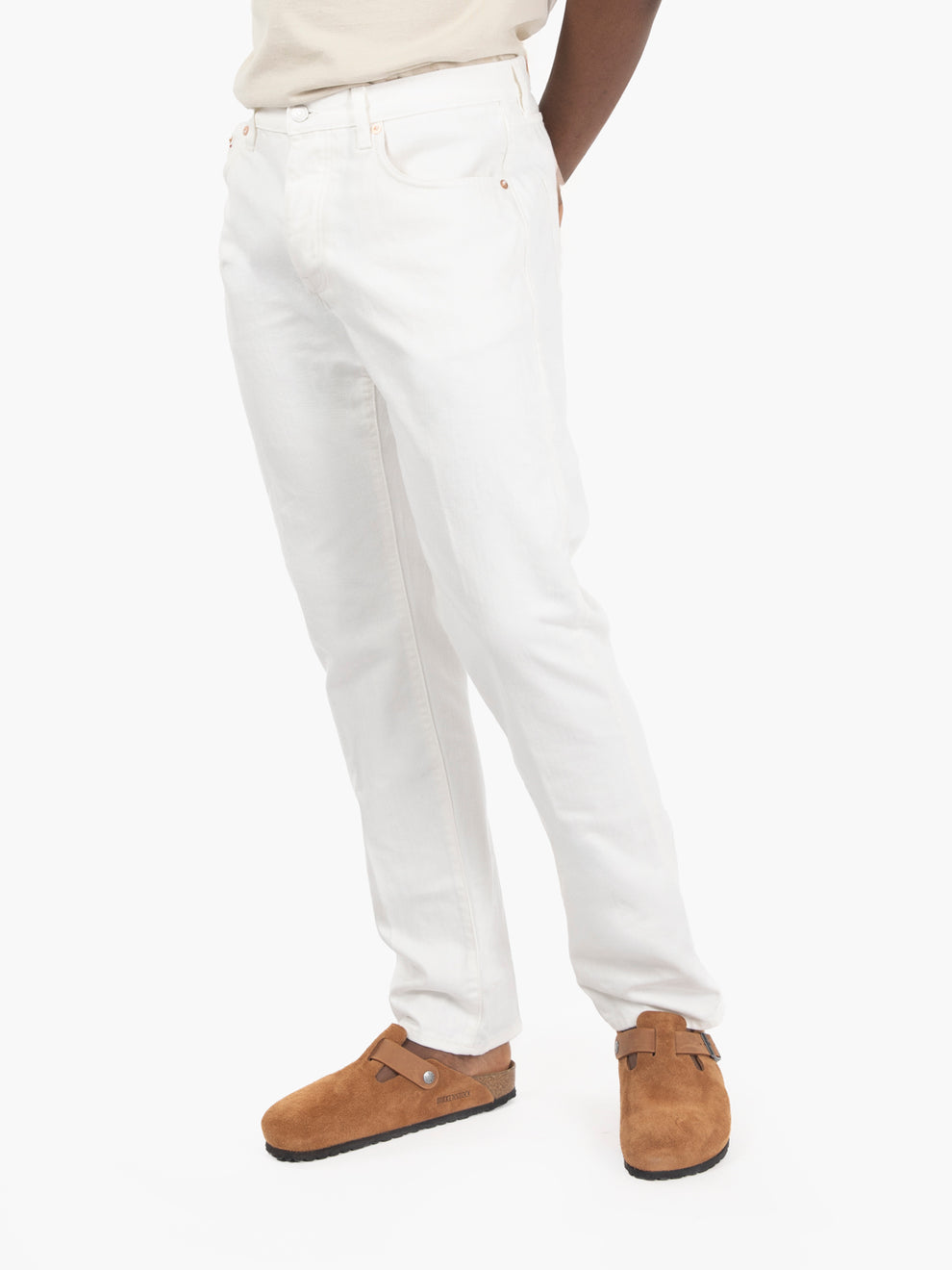 Denim pants 356JAKY white