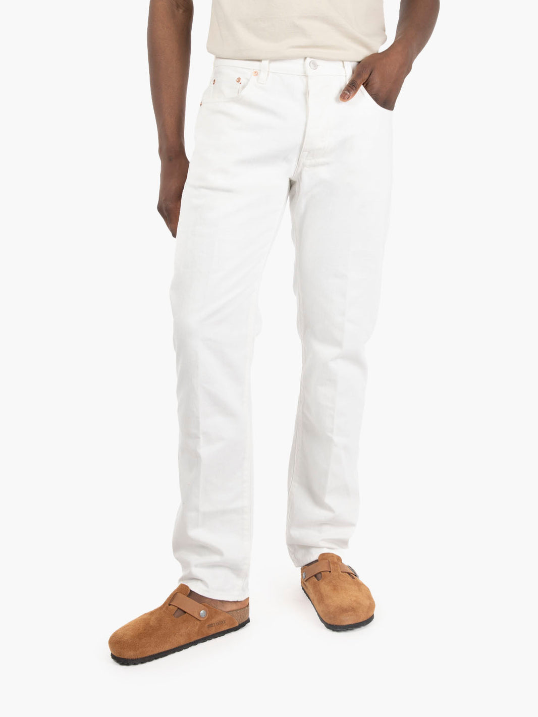 Denim pants 356JAKY white