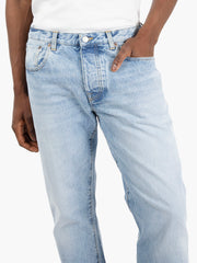 FORTELA - Five pockets denim pants blue