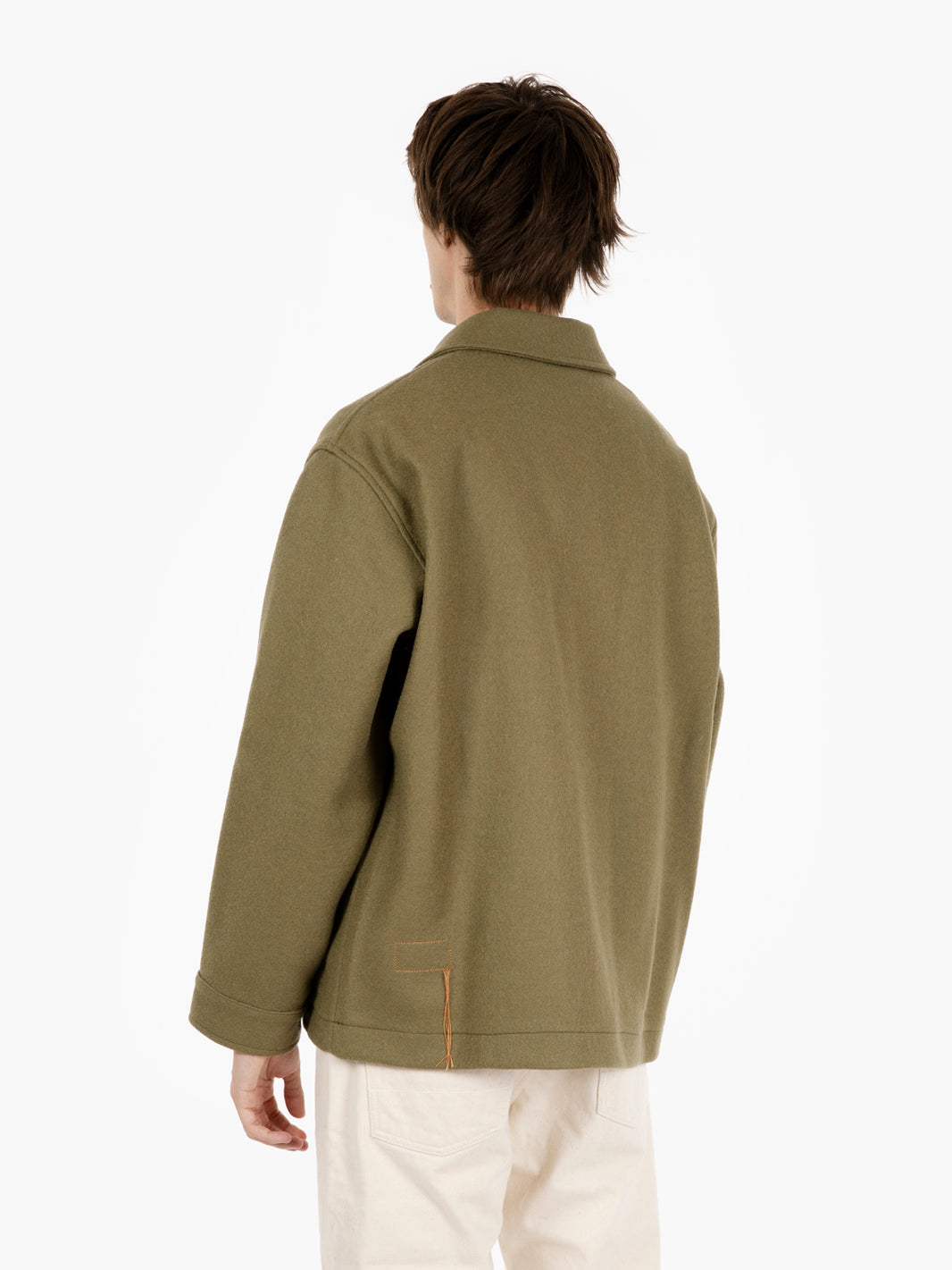 Giacca in lana Edward sage
