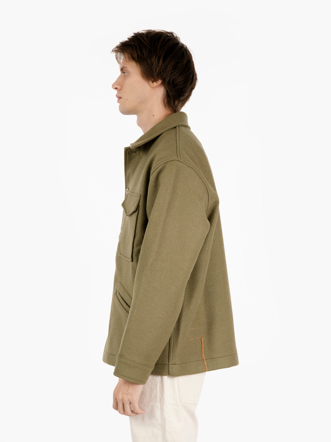 Giacca in lana Edward sage