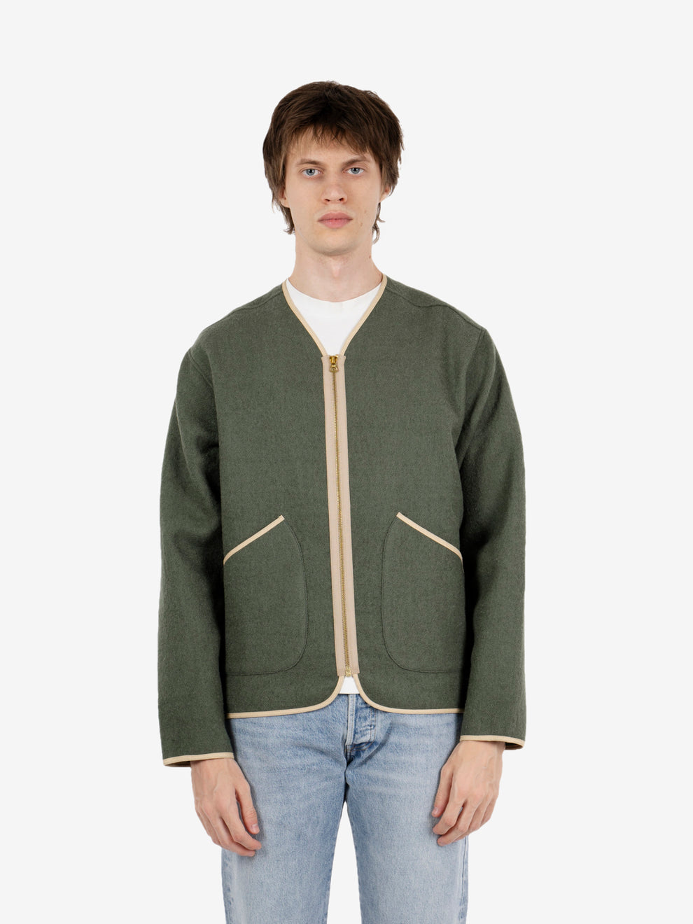 JACKET GREEN SHERPA-MA828_GREEN