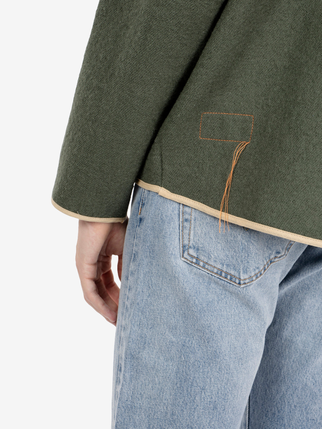 JACKET GREEN SHERPA-MA828_GREEN