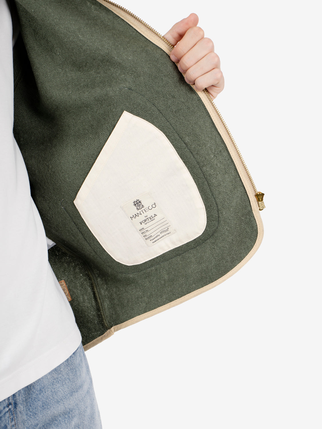 JACKET GREEN SHERPA-MA828_GREEN