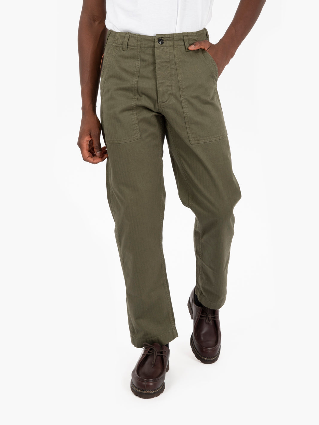 New Fatigue Trousers Green