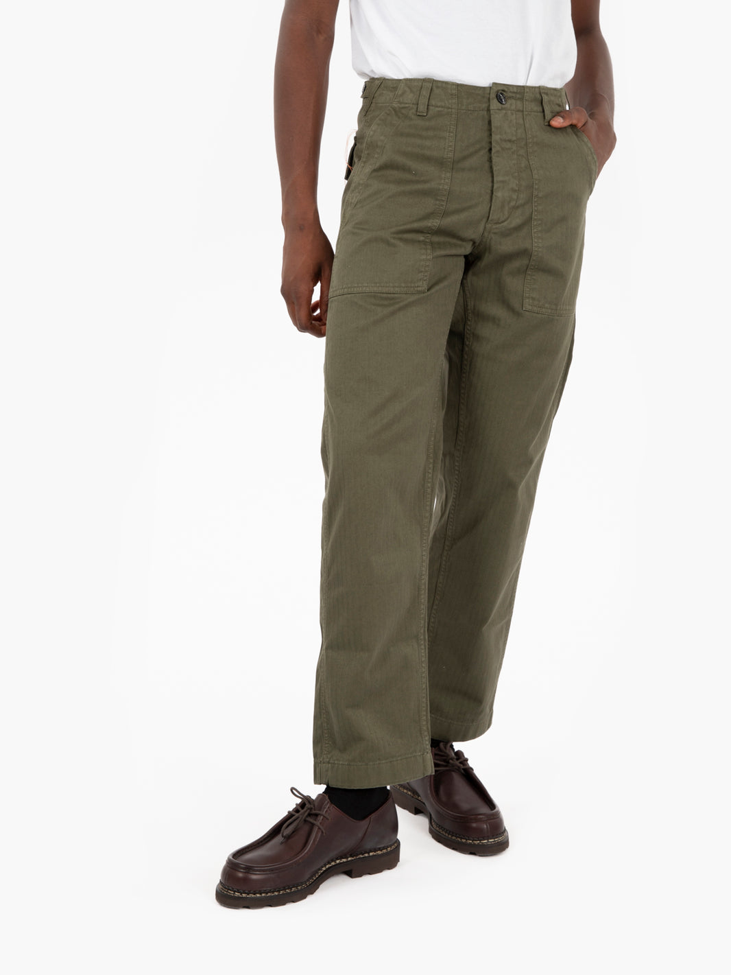 New Fatigue Trousers Green