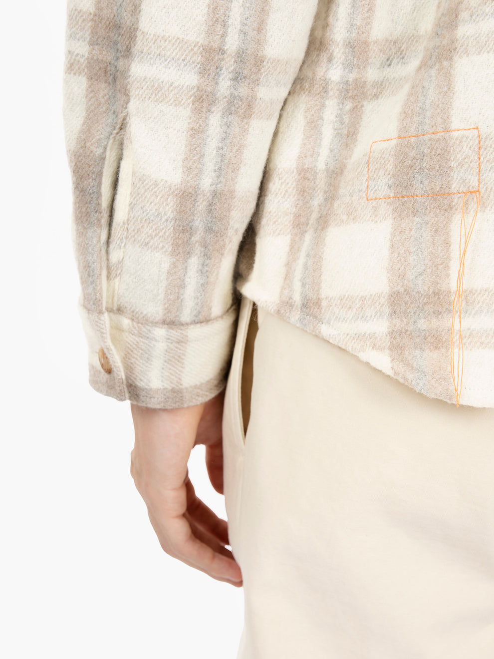 Overshirt Kenny beige / panna