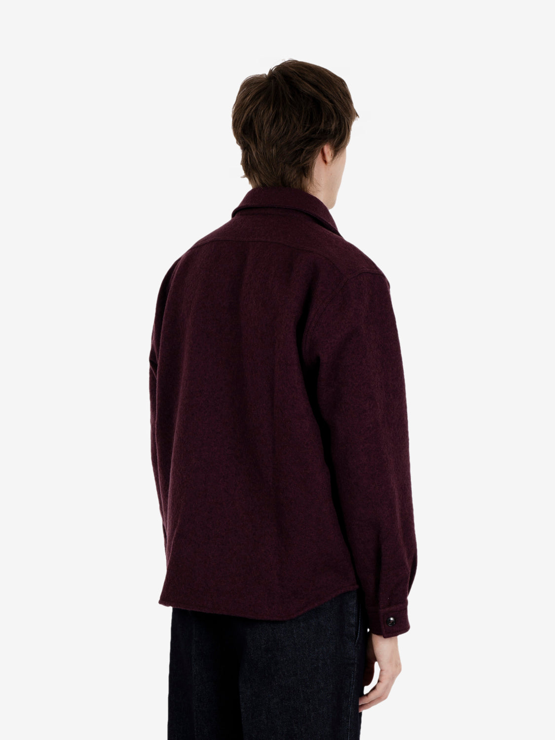 OVERSHIRT BURGUNDY KENNY-MA828_BURGUNDY