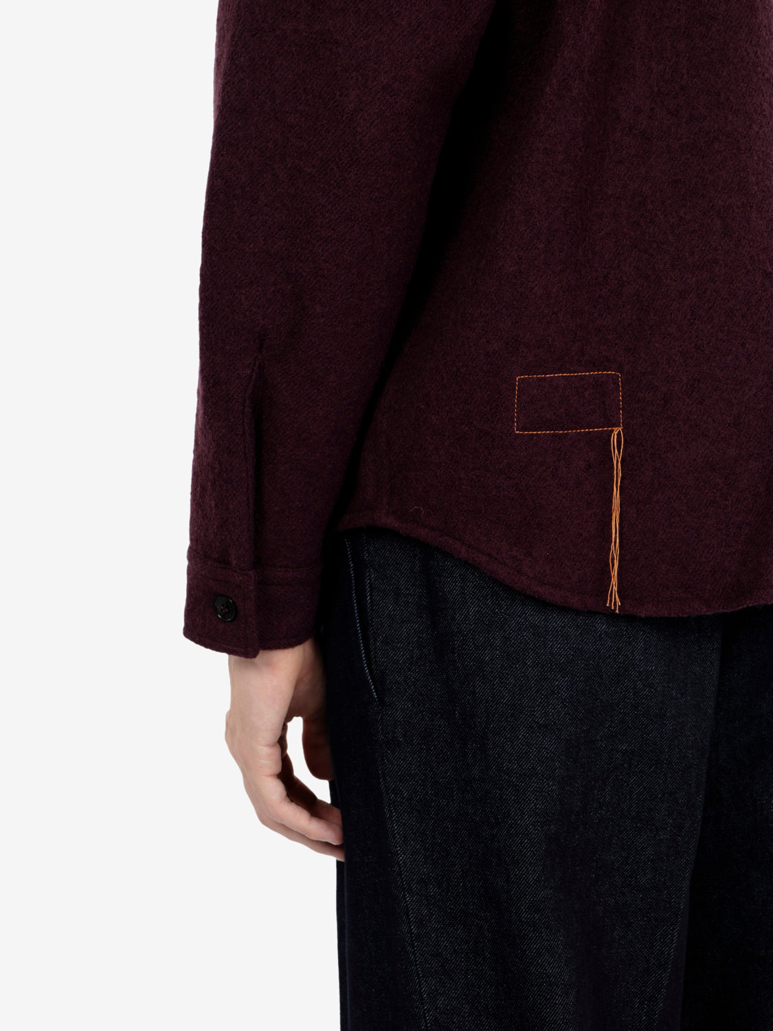 OVERSHIRT BURGUNDY KENNY-MA828_BURGUNDY