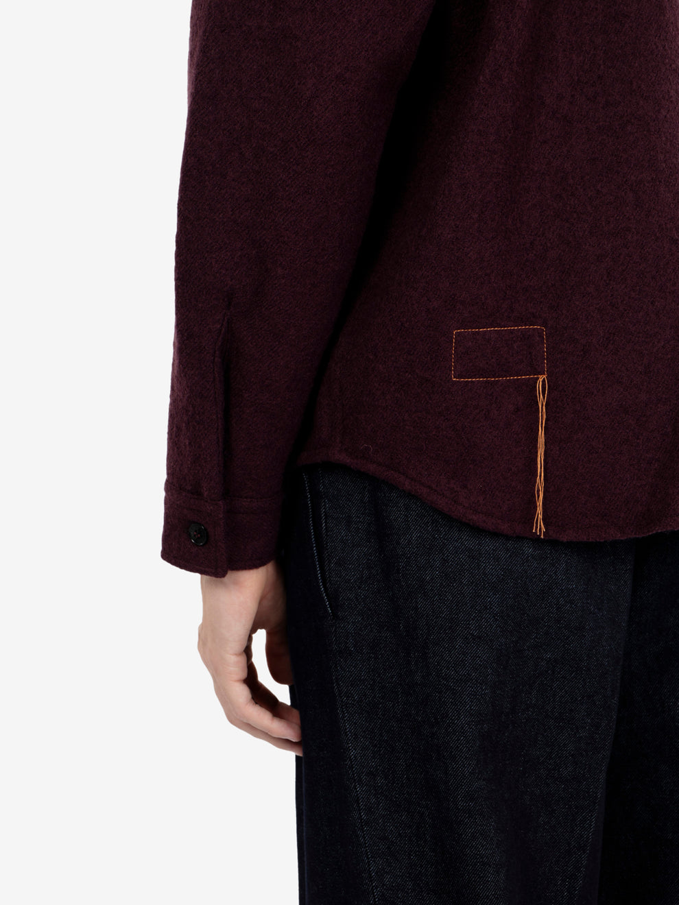 OVERSHIRT BURGUNDY KENNY-MA828_BURGUNDY