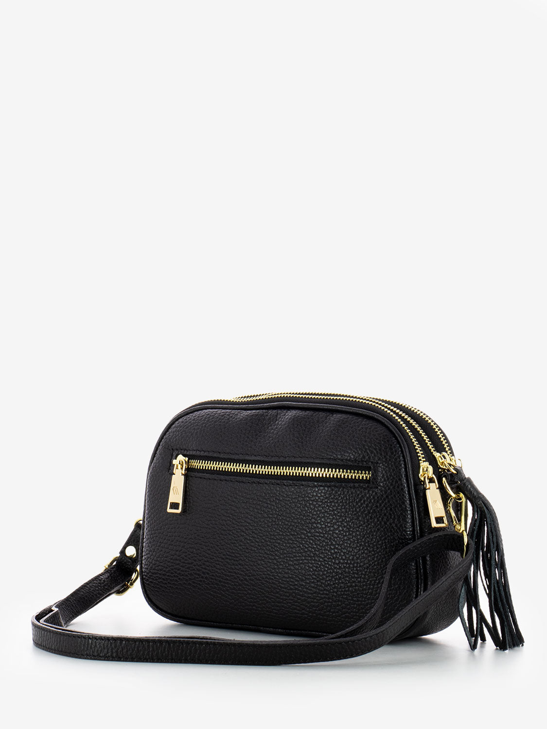 Borsa media con catena nero