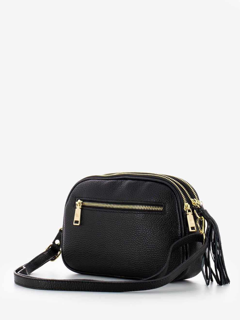 Borsa media con catena nero