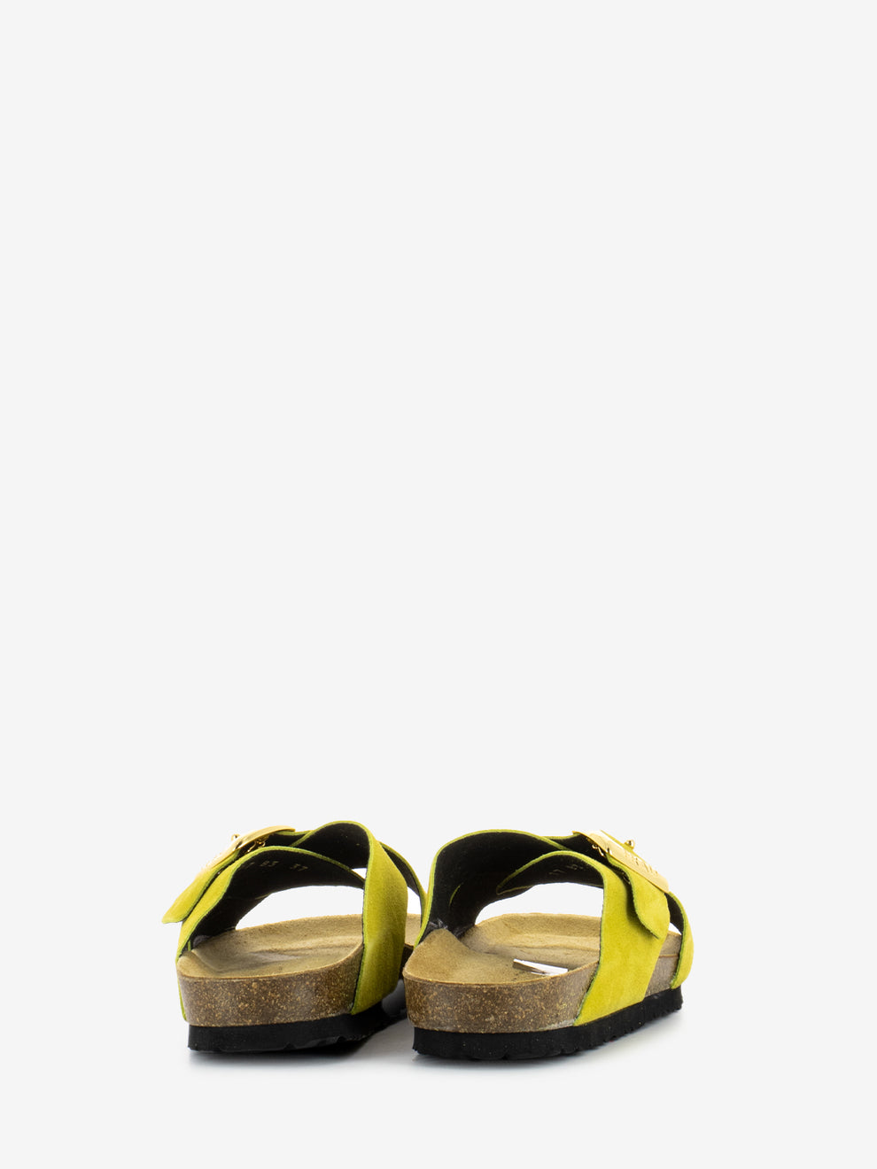 Ciabatta in suede cedro