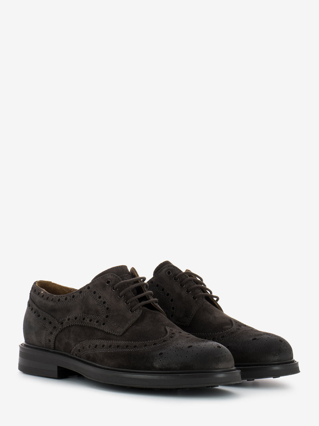 Derby casual Waxy full brogue pepe