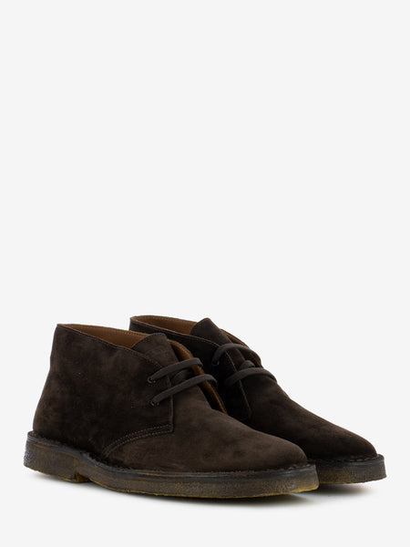 Desert boot in suede marrone