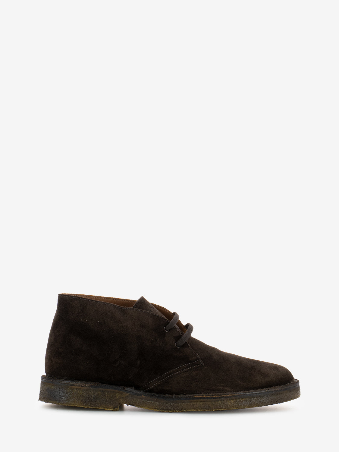 Desert boot in suede marrone