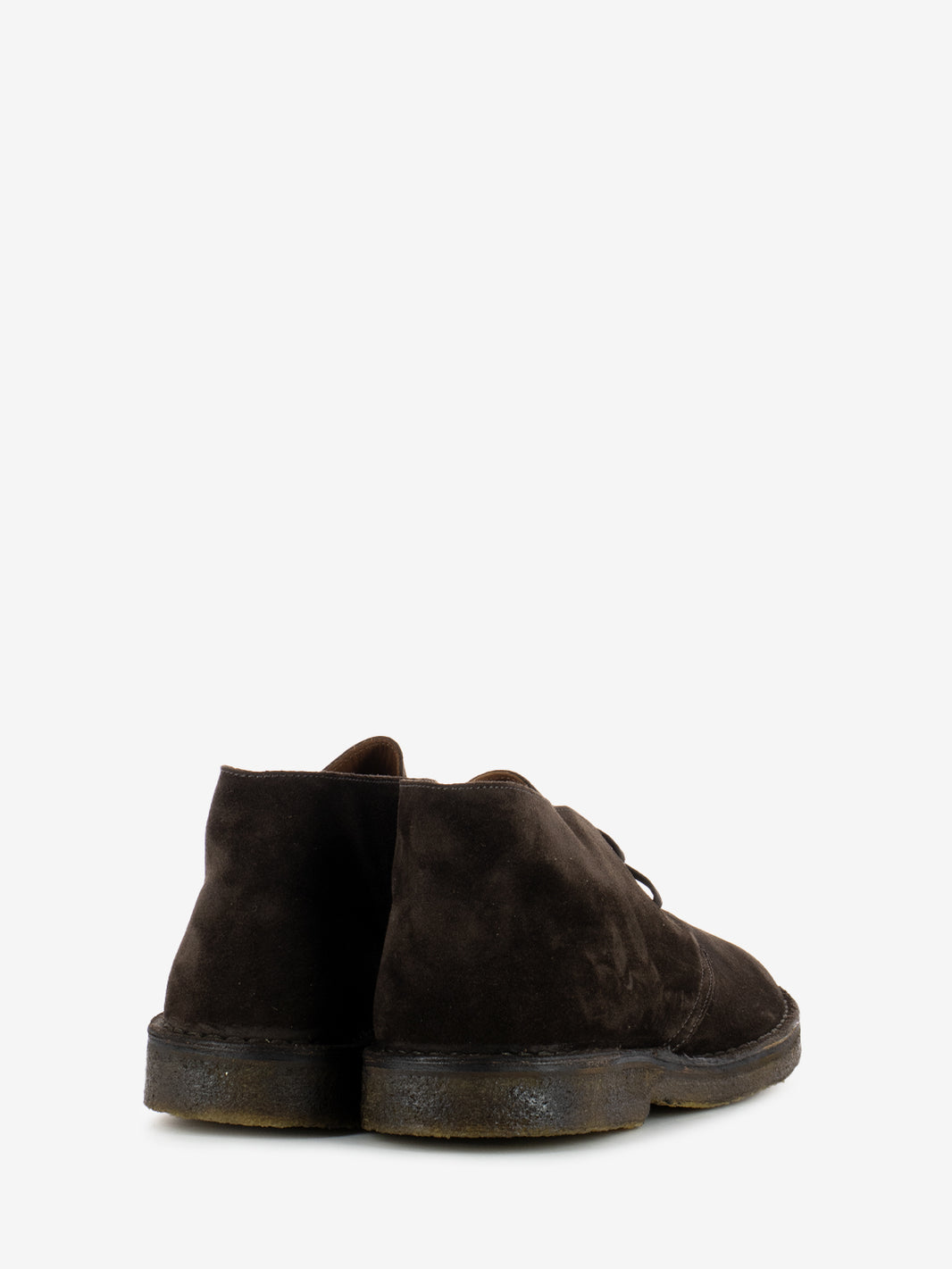 Desert boot in suede marrone