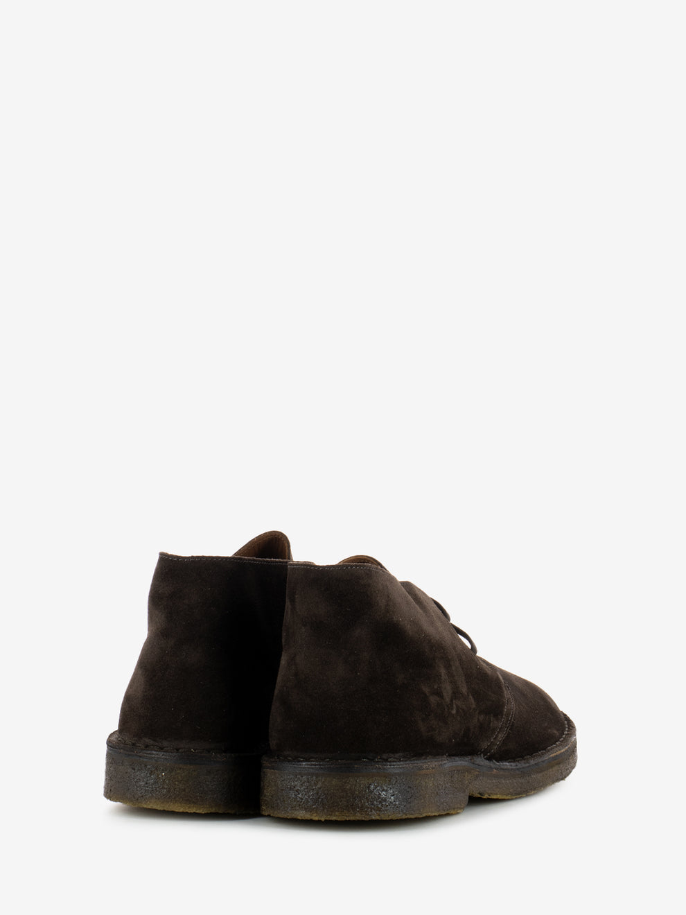 Desert boot in suede marrone