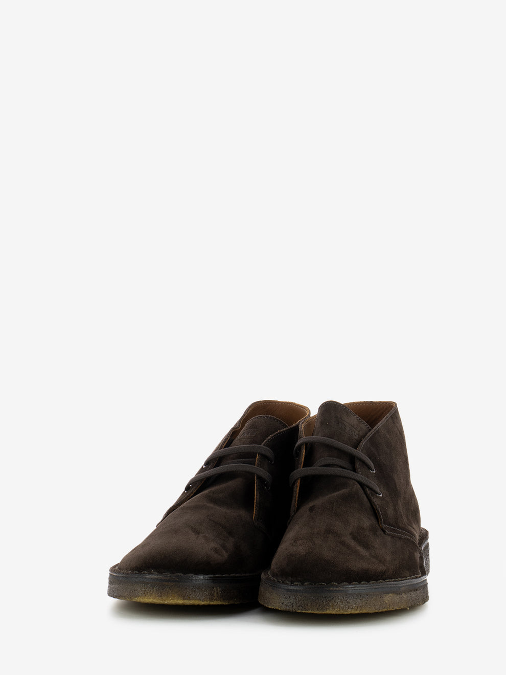 Desert boot in suede marrone